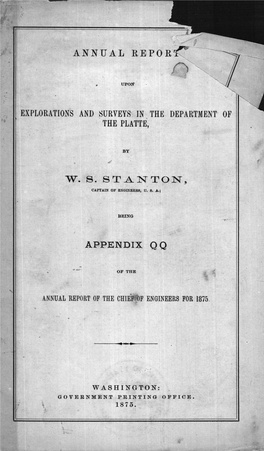 Stanton-, Appendix Qq