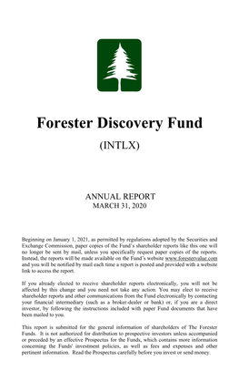 Forester Discovery Fund