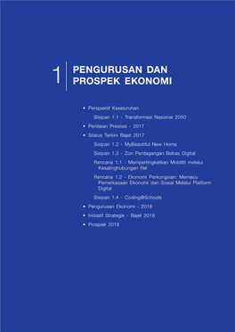 Pengurusan Dan Prospek Ekonomi