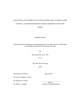 Interpretive Systems Planning Model Building for Emerging Countries: a Stakeholder-Based Needs Assessment Study, National Interpreters Workshop Proceedings