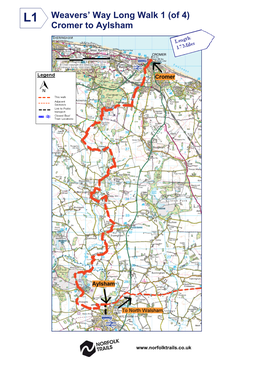 Weavers' Way Long Walk 1 (Of 4) Cromer to Aylsham