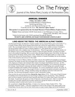 September 2003, Volume 21 No. 3