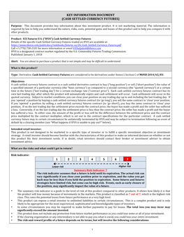 Cash Settled Currency Futures)
