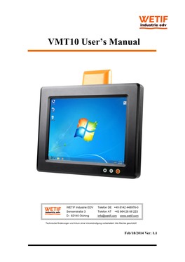 VT-736 User's Manual En