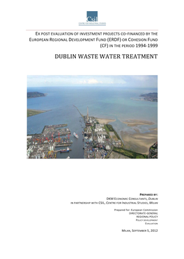 Dublin Waste Water Treatment