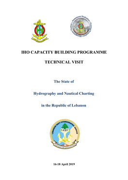 Iho Capacity Building Programme Technical Visit