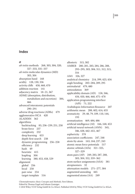 Ab Initio Methods 268, 303, 304, 320, 327–333, 335–337 Ab