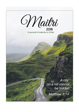 Maitri 2018 Bible Studies