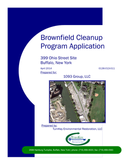 Brownfield Cleanup Program Application and Instructions