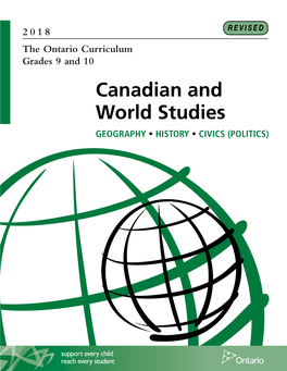 Canadian and World Studies