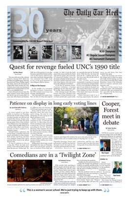 Quest for Revenge Fueled UNC's 1990 Title