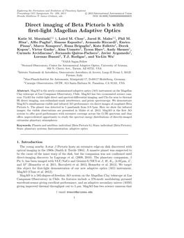 Direct Imaging of Beta Pictoris B with First-Light Magellan Adaptive Optics