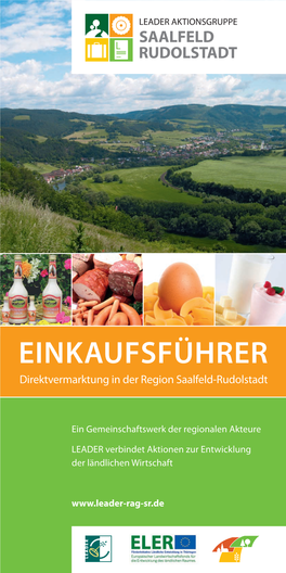 Einkaufsführer Direktvermarktung in Der Region Saalfeld-Rudolstadt