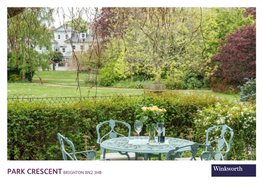 Park Crescent Brochure