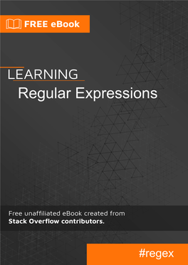 Regular Expressions