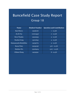 Buncefield Case Study Report Group 18