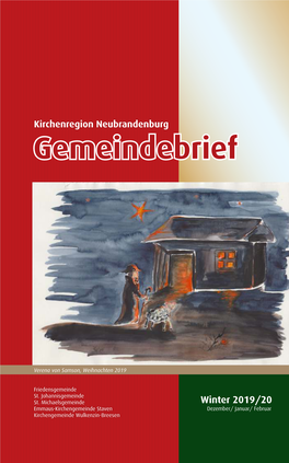 Kirchenregion Neubrandenburg Gemeindebrief