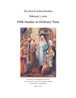 Fifth Sunday in Ordinary Time