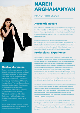 Nareh Arghamanyan Cv