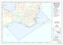 Figure 14: Lower Yorke Peninsula Southern Spencer Published Recreational Gulf Marine Park Fishing Sites (1998), Minlacowie CP OYSTER BAY Diving Sites And