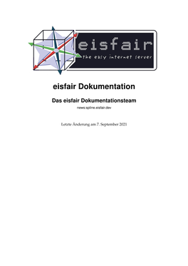 Eisfair Dokumentation