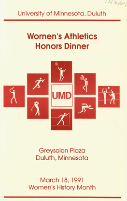 Women's Athletics Honors Dinner (1991-03-18)