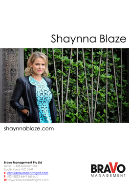 Shaynna Blaze