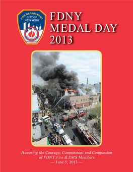 Fdny Medal Day 2013