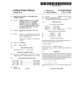 (12) United States Patent (10) Patent No.: US 8,304,589 B2 Fukuju Et Al