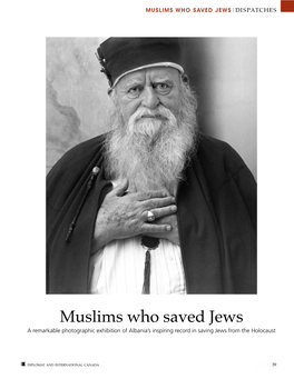 Muslims Who Saved Jews|Di Spatches