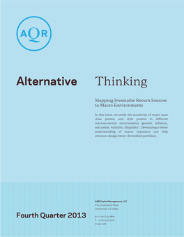 Thinking Alternative