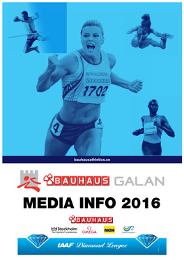 BAUHAUS-Galanstockholm Olympic Stadium 16 June 2016