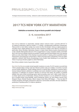 2017 Tcs New York City Marathon