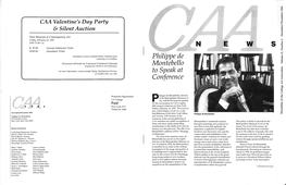 November-December 1996 CAA News