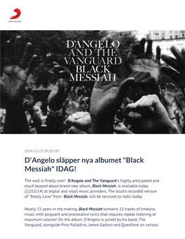 Black Messiah