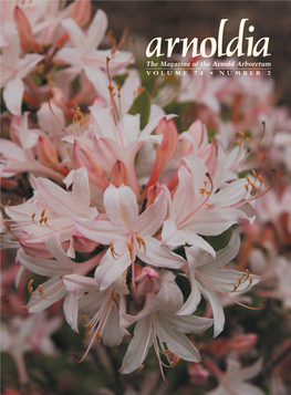 The Magazine of the Arnold Arboretum VOLUME 74 • NUMBER 2