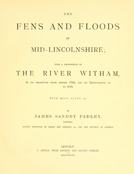 The Fens and Floods of Mid-Lincolnshire