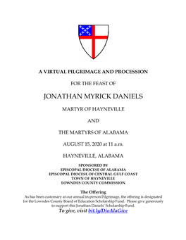 Jonathan Myrick Daniels