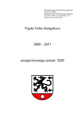 Vigala Valla Arengukava 2009