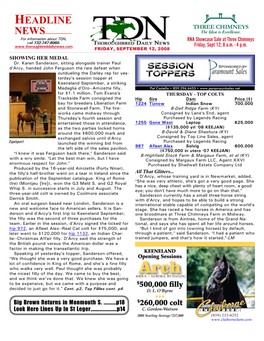 HEADLINE NEWS • 9/12/08 • PAGE 2 of 20