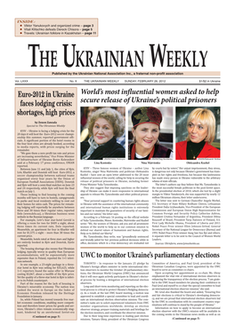 The Ukrainian Weekly 2012, No.9