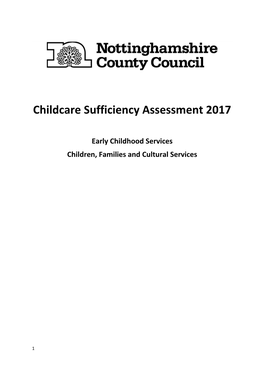 Childcare Sufficiency Assessment 2017