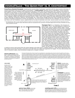Doubleframe : 'The Queer Feet' (G. K. Chesterton)