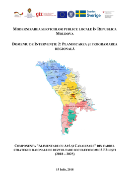 Modernizarea Serviciilor Publice Locale În Republica Moldova
