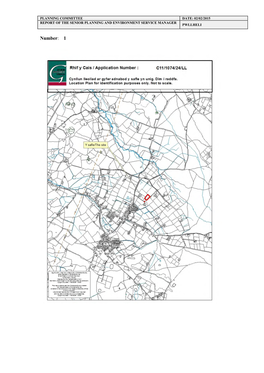 Number: 1 PLANNING COMMITTEE DATE: 02/02/2015 REPORT of the SENIOR PLANNING and ENVIRONMENT SERVICE MANAGER PWLLHELI