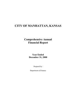 City of Manhattan, Kansas