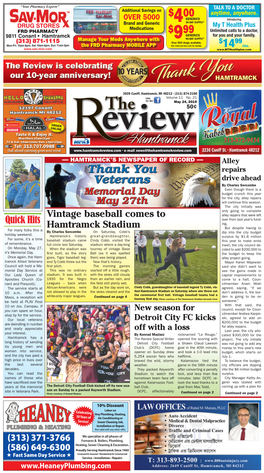 The Hamtramck Review5/24/19