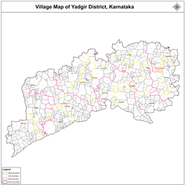 Village Map of Yadgir District, Karnataka Legend