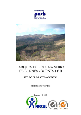 Parques Eólicos Na Serra De Bornes - Bornes I E Ii