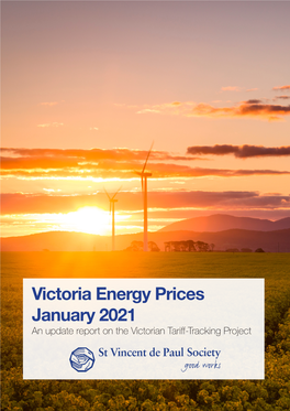 Victoria Energy Prices January 2021